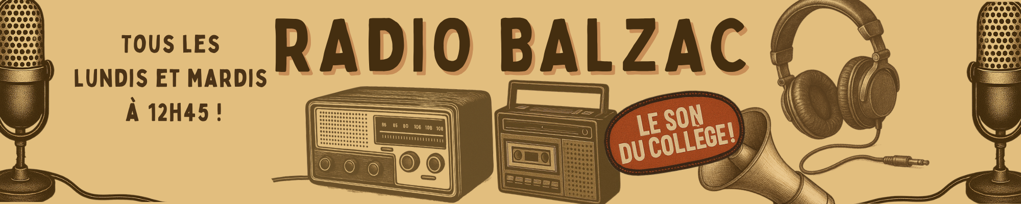 Bannière Radio Balzac